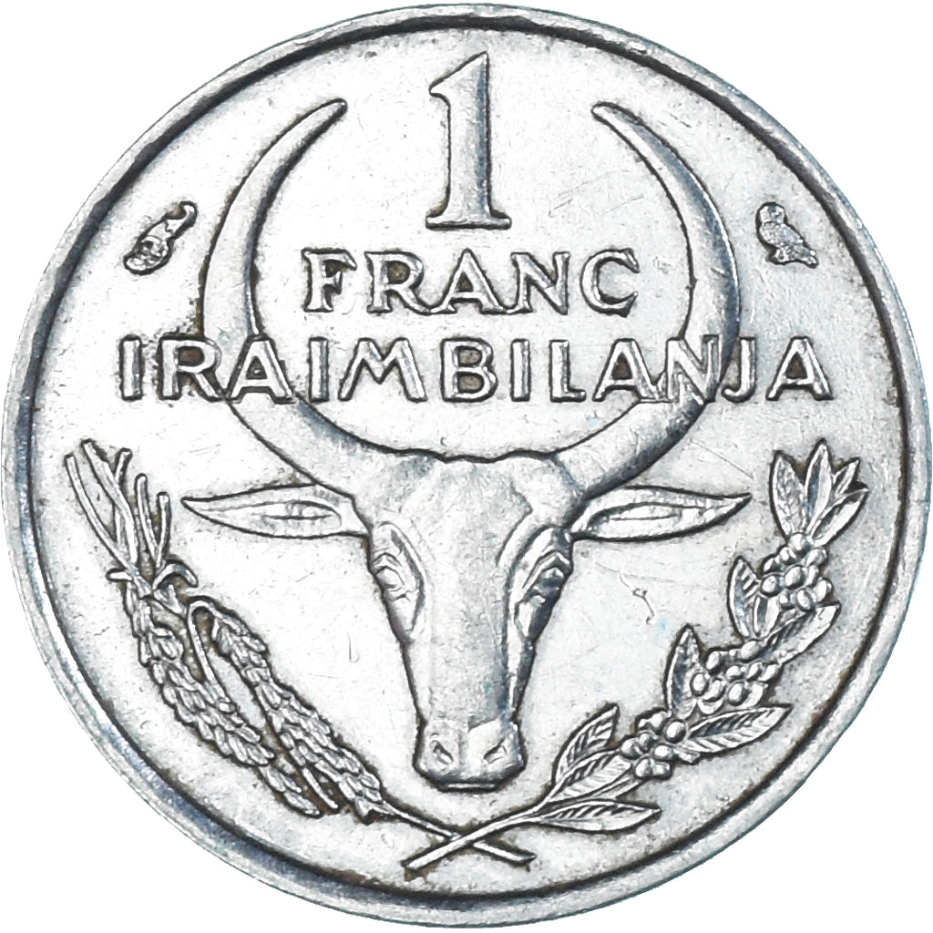 Münze, Madagascar, Franc, 1966
