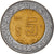 Moneta, Mexico, 5 Pesos, 2001, Mexico City, EF(40-45), Bimetaliczny, KM:605
