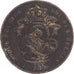 Moneta, Belgia, 2 Centimes, 1864