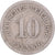 Moeda, Alemanha, 10 Pfennig, 1876