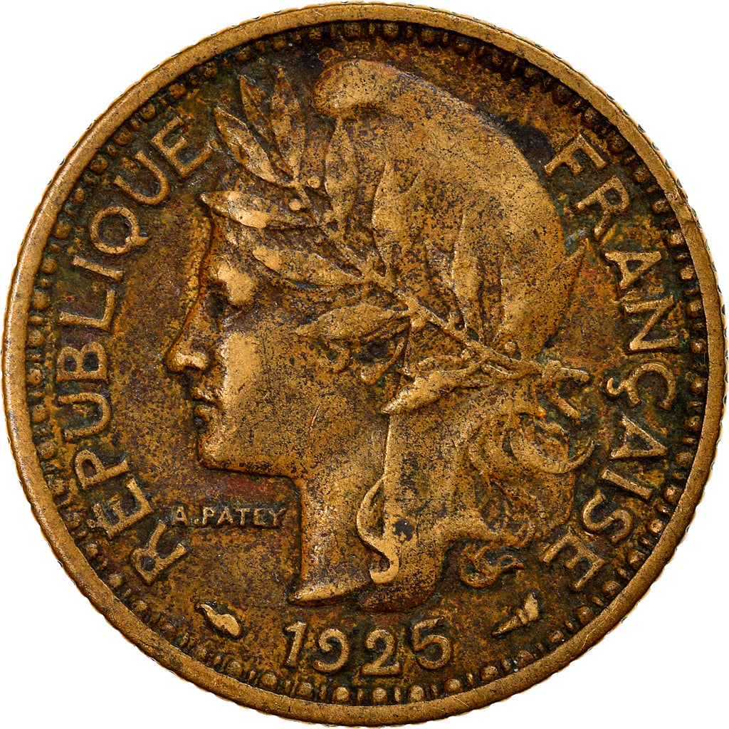 Coin, Cameroon, Franc, 1925, Paris, TERRITOIRES SOUS MANDAT FRANÇAIS
