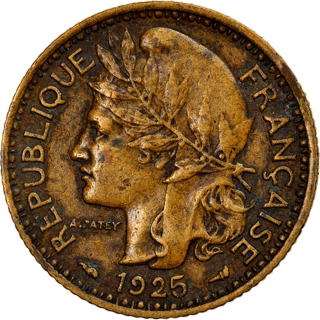 Coin, Cameroon, Franc, 1925, Paris, TERRITOIRES SOUS MANDAT FRANÇAIS