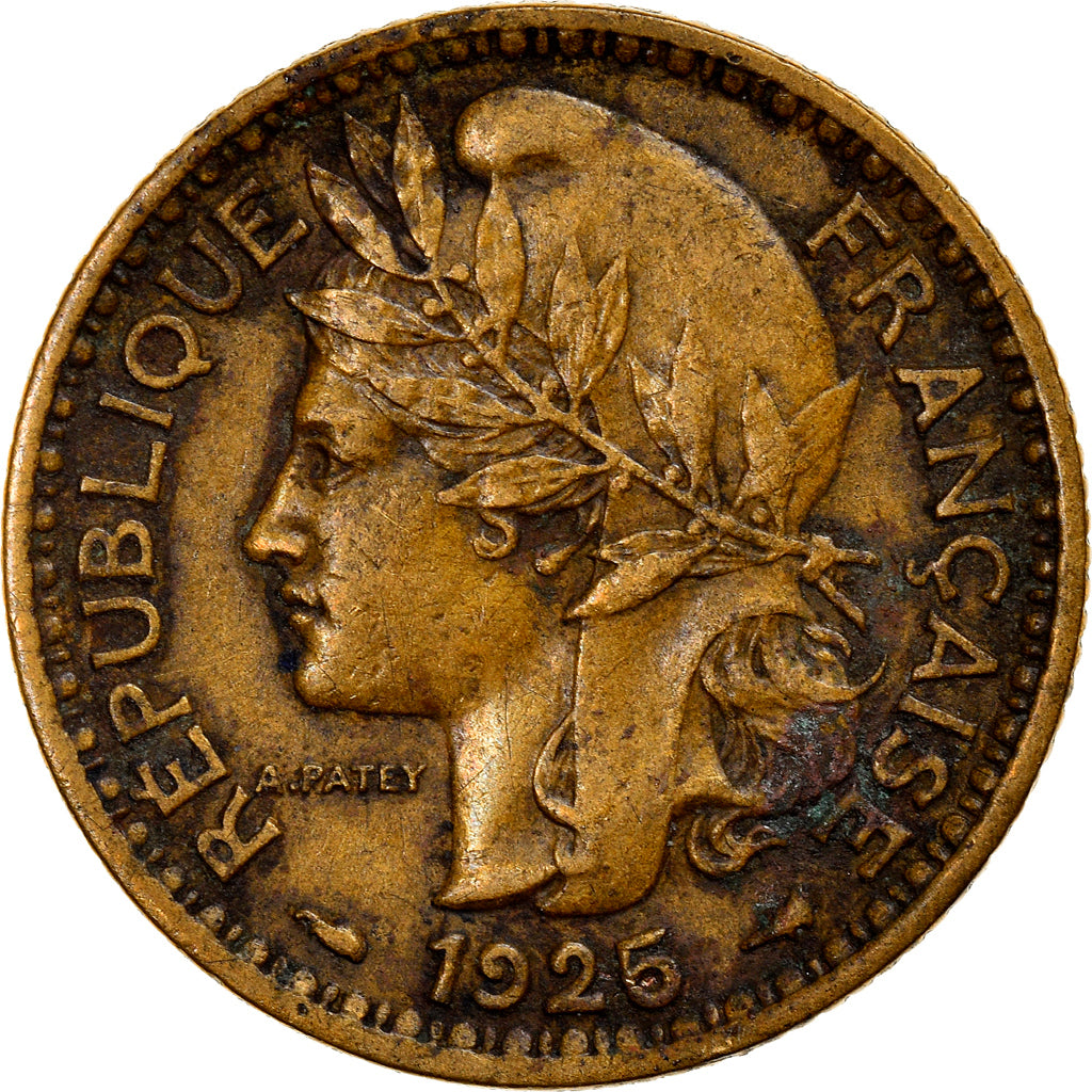 Moneda, Camerún, Franc, 1925, Paris, TERRITOIRES SOUS MANDAT FRANÇAIS, BC+
