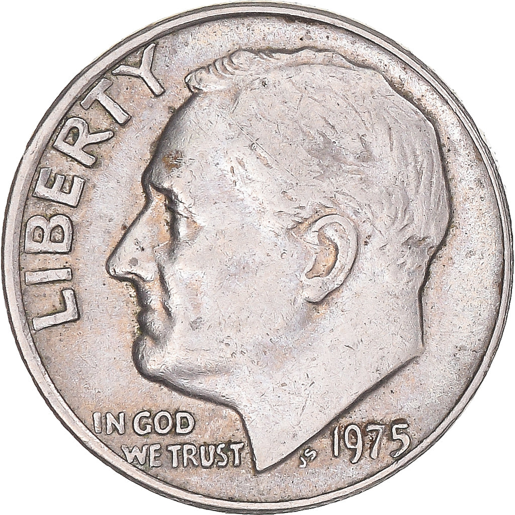 Münze, Vereinigte Staaten, Dime, 1975