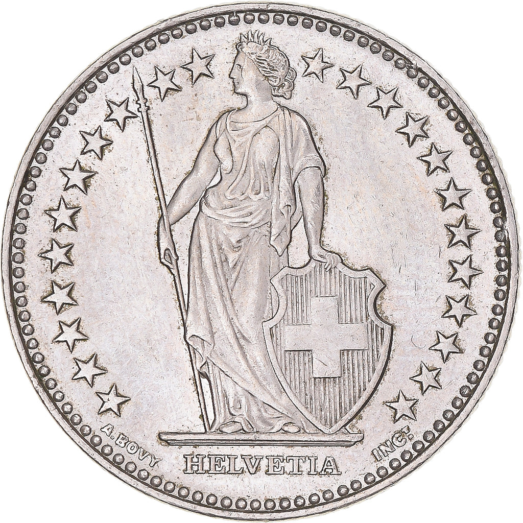 Coin, Switzerland, 2 Francs, 2006