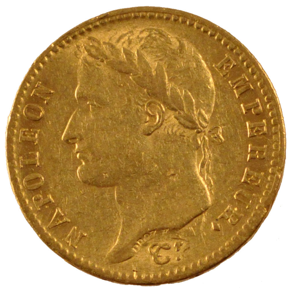 FRANCE, Napoléon I, 20 Francs, 1811, Paris, KM #695.1, EF(40-45), Gold, Gadoury