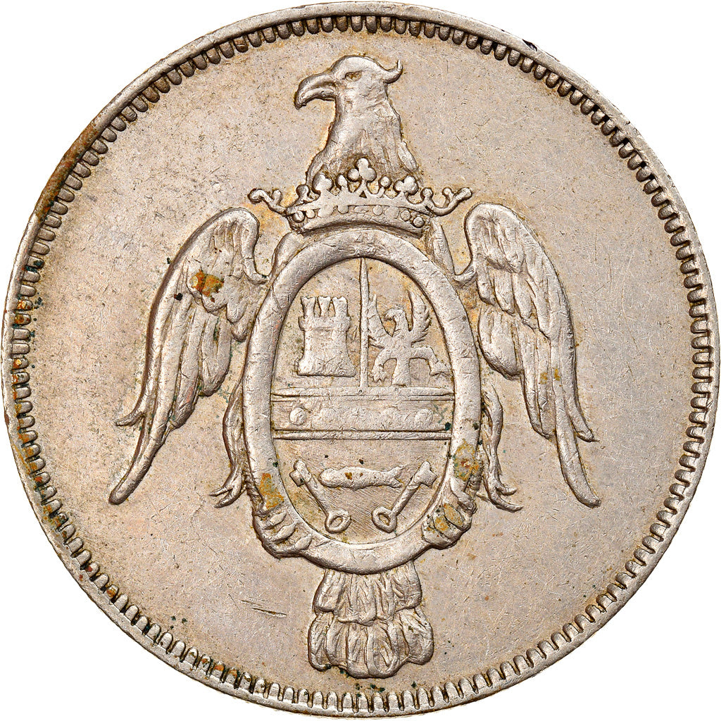 Spain, 5 Pesetas, Eagle blazon shield, Jeton de Casino, Gaming chips, EF(40-45)