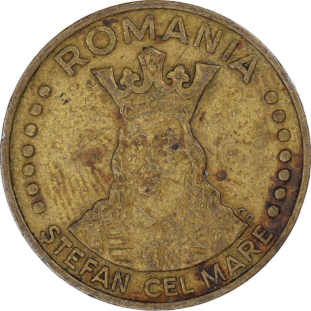 Monnaie, Roumanie, 20 Lei, 1991