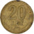 Coin, Romania, 20 Lei, 1991