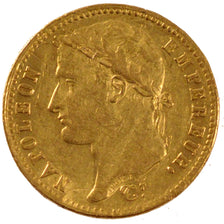 FRANCE, Napoléon I, 20 Francs, 1811, Lille, KM #695.10, AU(50-53), Gold, Gadoury
