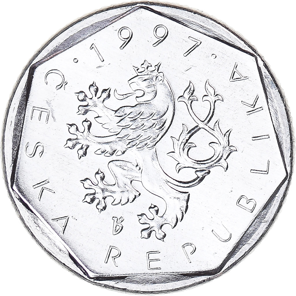 Coin, Czech Republic, 20 Haleru, 1997