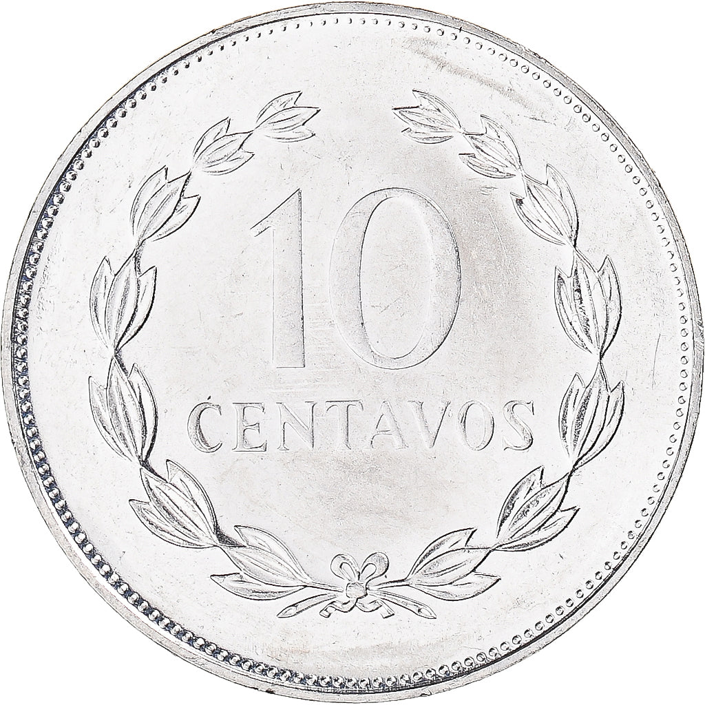 Coin, El Salvador, 10 Centavos, 1995