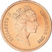 Münze, Gibraltar, 2 Pence, 1995