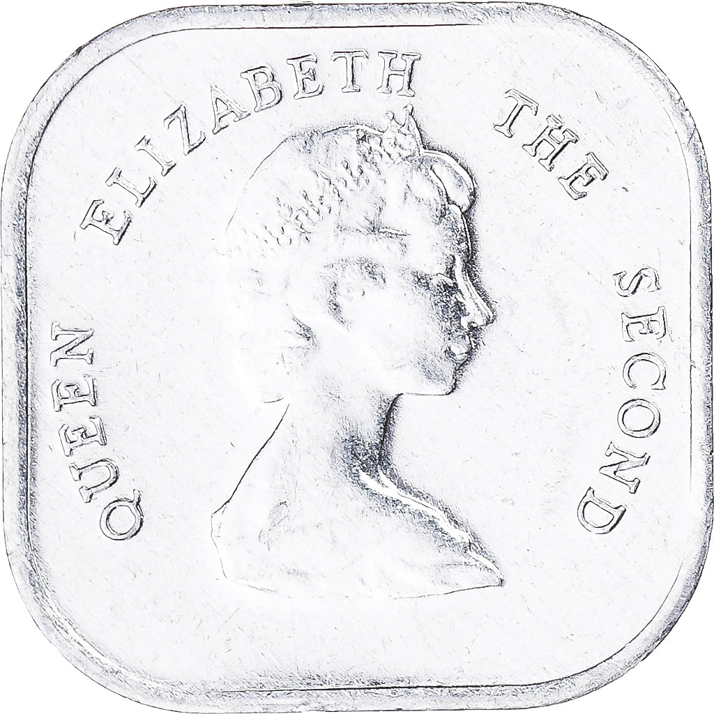Coin, East Caribbean States, 2 Cents, 1996