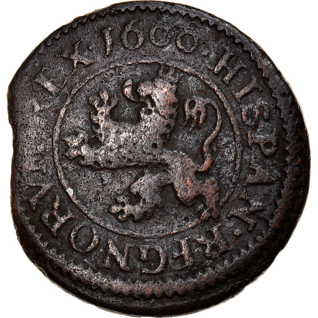 Moneda, España, Philip III, 2 Maravedis, 1600, Cuenca, BC+, Vellón, KM:3.3