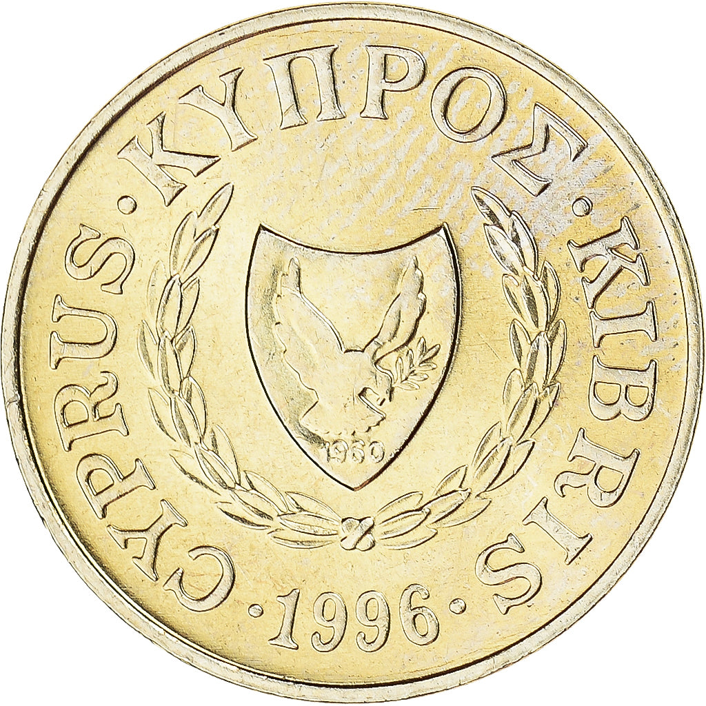 Coin, Cyprus, 2 Cents, 1996