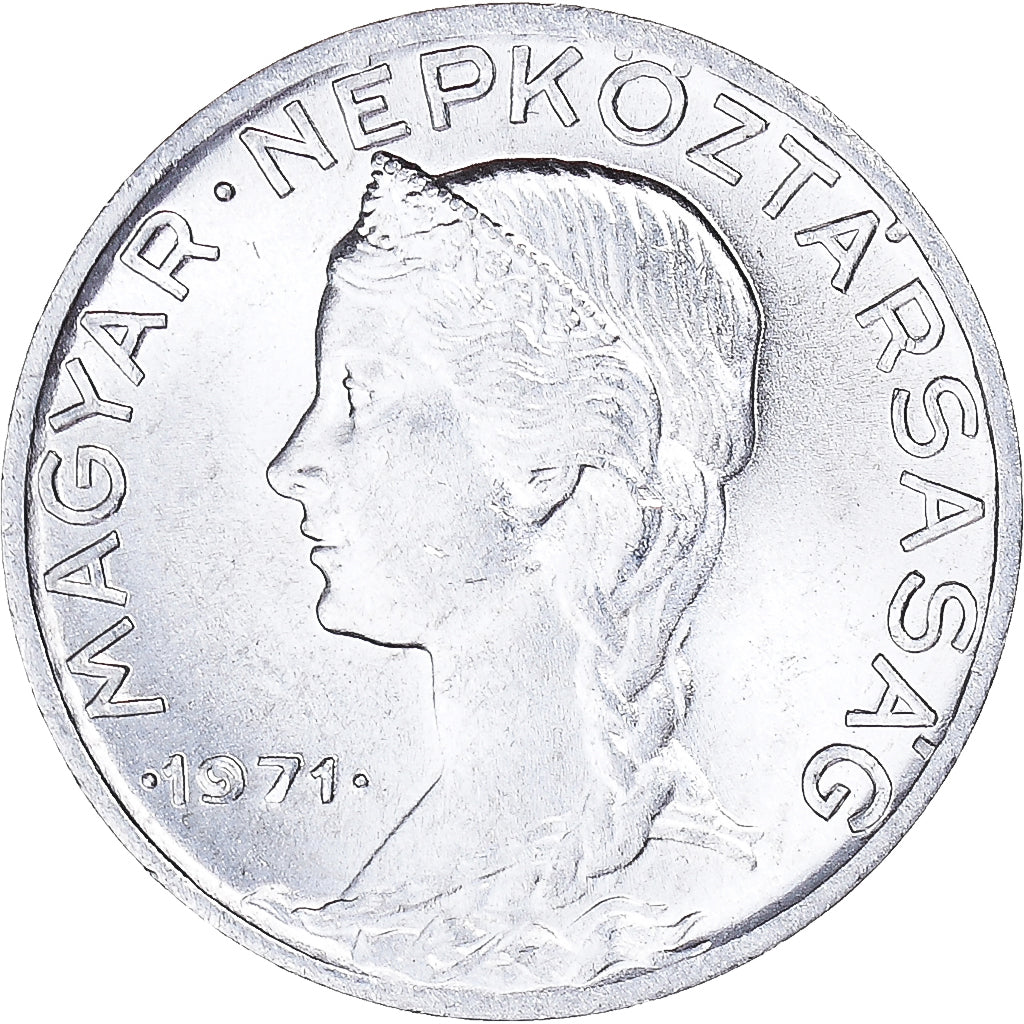Münze, Ungarn, 5 Filler, 1971