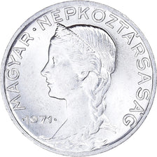 Münze, Ungarn, 5 Filler, 1971