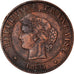 Coin, France, Cérès, Centime, 1875, Bordeaux, EF(40-45), Bronze, KM:826.2