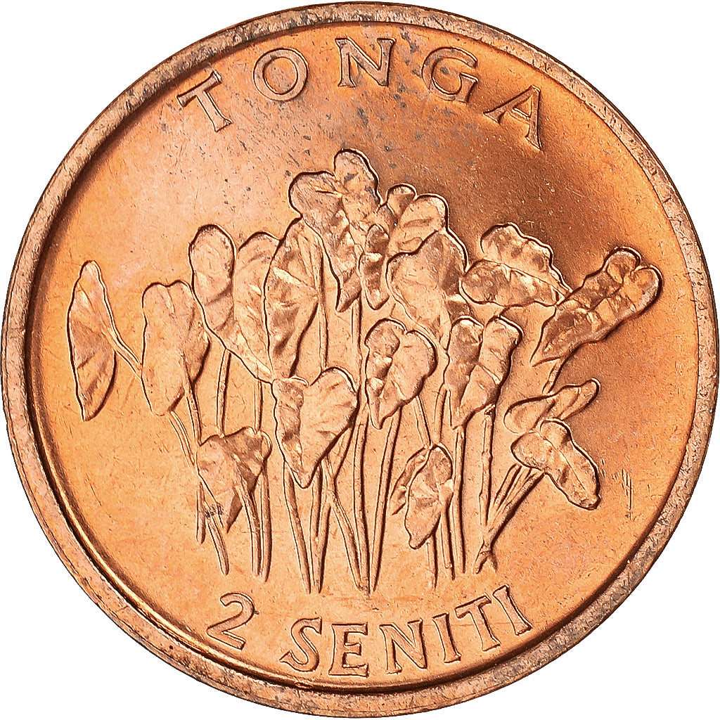 Tonga, 2 Seniti, 1996