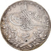 Monnaie, Égypte, Muhammad V, 20 Qirsh, 1911/AH1327, Misr, TB+, Argent, KM:310