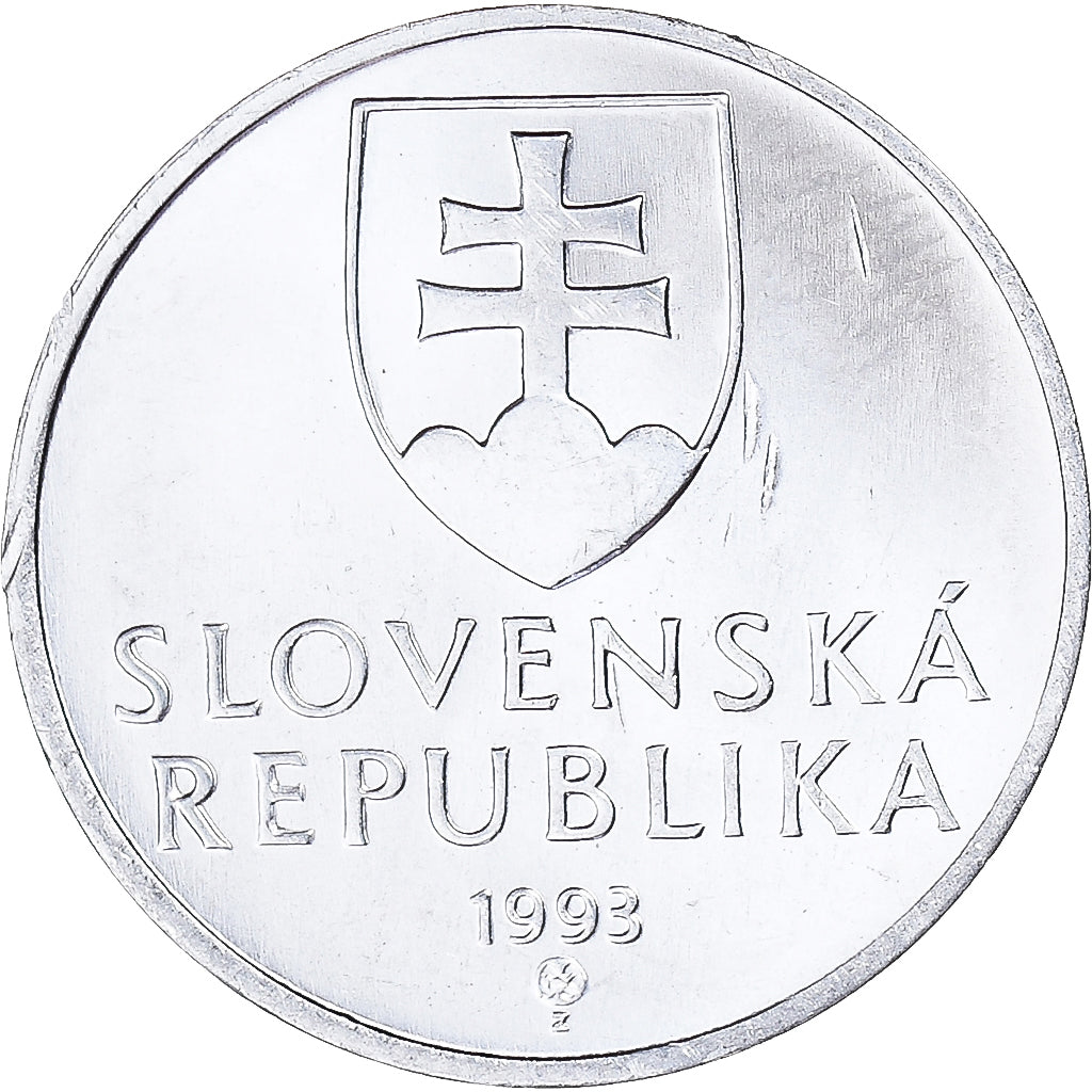 Coin, Slovakia, 10 Koruna, 1993