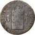 Moneta, Francia, Louis XVI, 2 sols à la Balance, 1793 - AN II, Arras, B+
