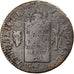 Coin, France, Louis XVI, 2 sols à la Balance, 1793 - AN II, Arras, F(12-15)
