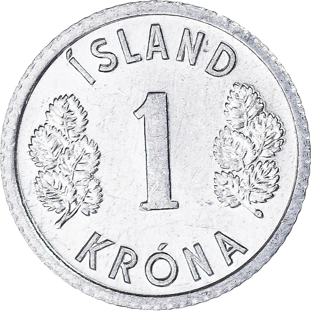 Münze, Iceland, Krona, 1976