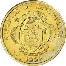 Coin, Seychelles, 10 Cents, 1994