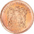 Moneda, Sudáfrica, 2 Cents, 1997