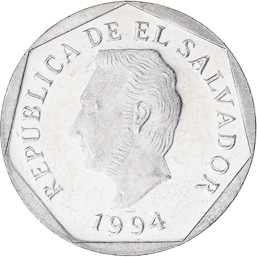Monnaie, Salvador, 5 Centavos, 1994