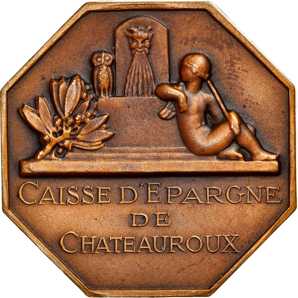 France, Medal, Bank, Caisse d'épargne, Business & industry, 20 Th Century