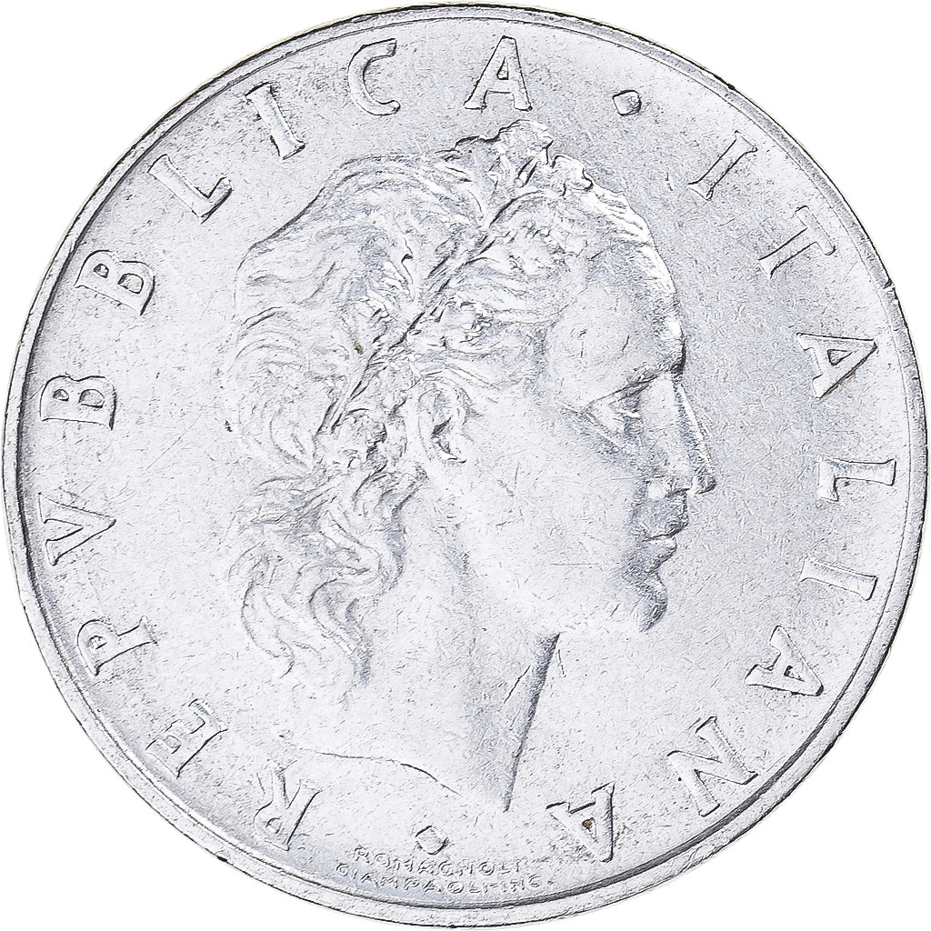 Moneda, Italia, 50 Lire, 1961