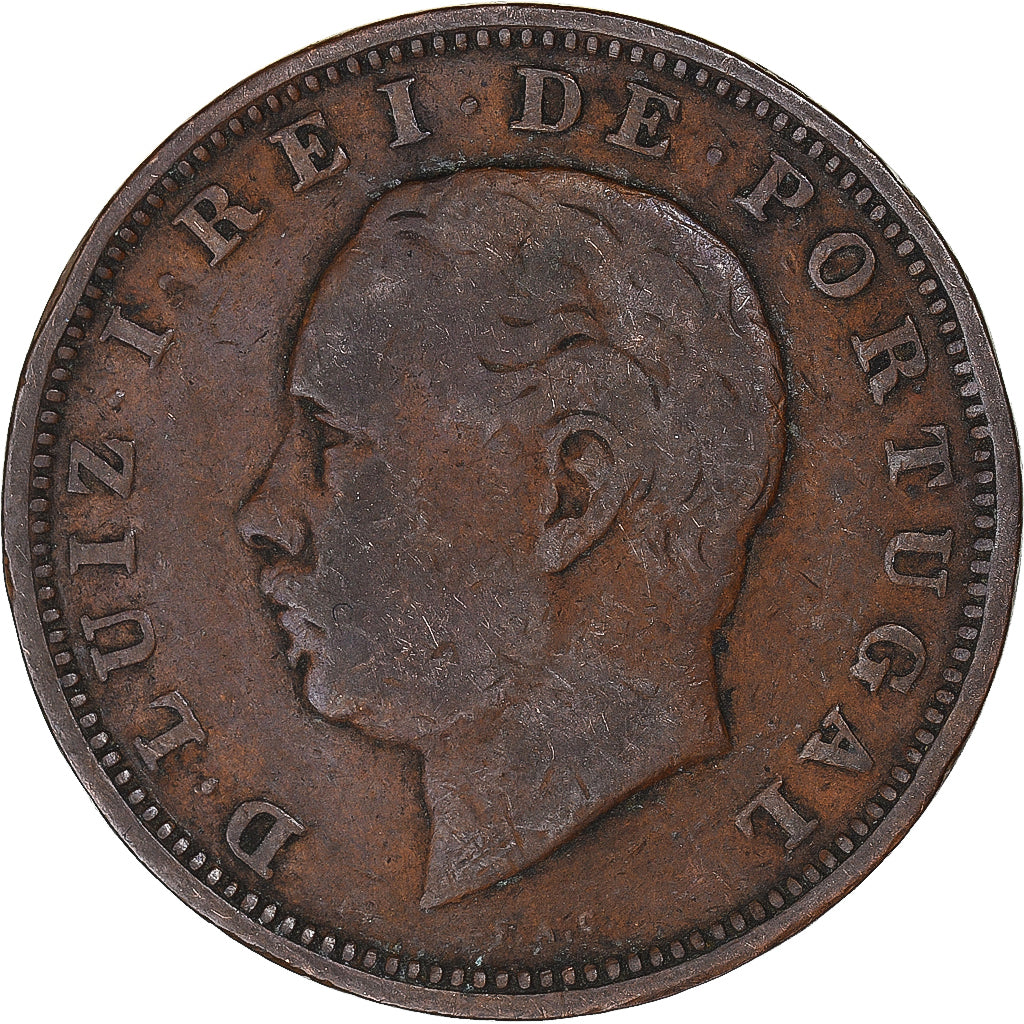 Moneda, Portugal, 20 Reis, 1884