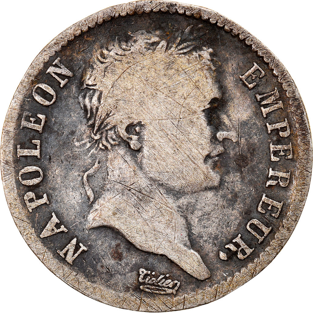 Monnaie, France, Napoléon I, Franc, 1808, Lille, TB, Argent, Gadoury:446