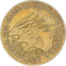 Coin, Central African States, 10 Francs, 1976