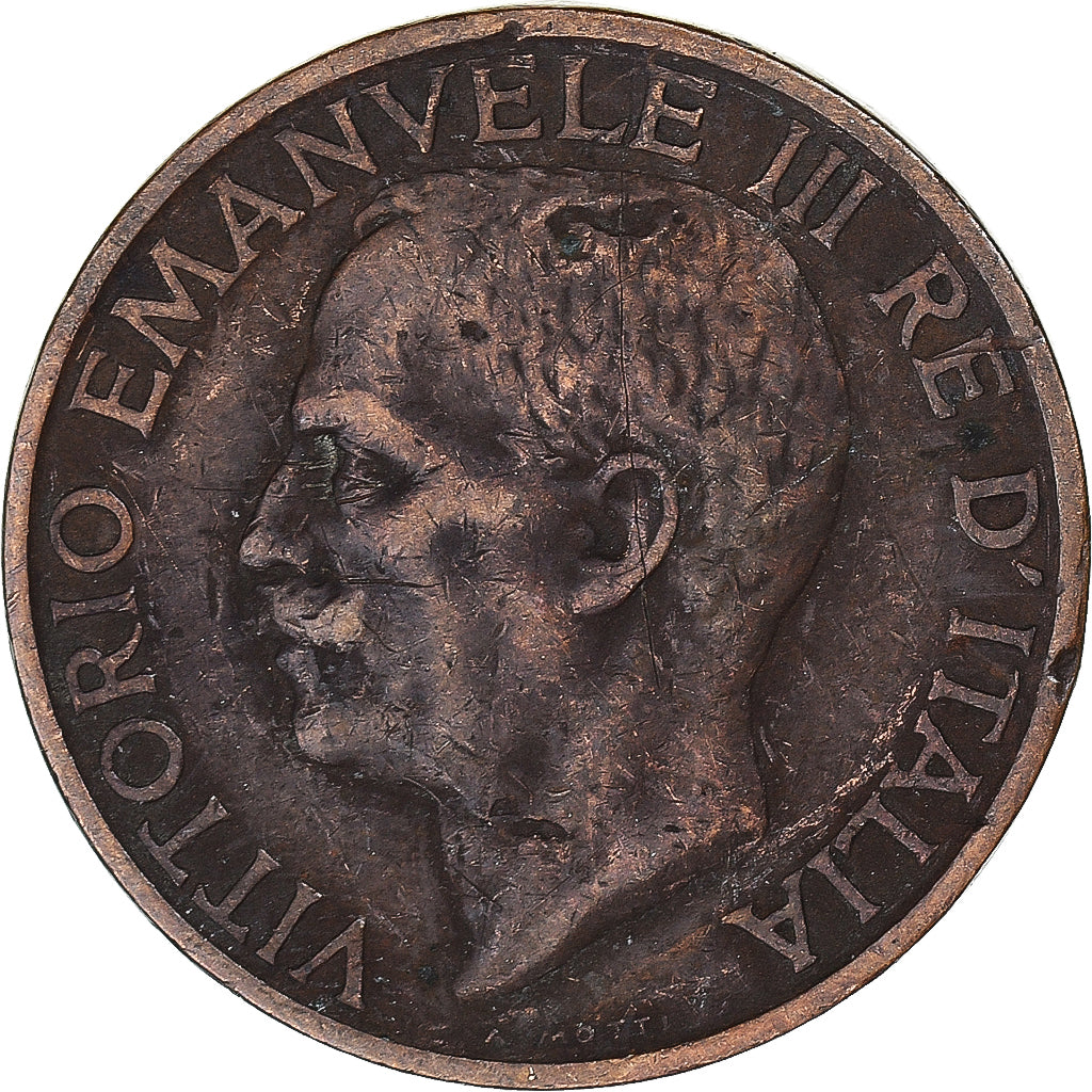 Coin, Italy, 10 Centesimi, 1926