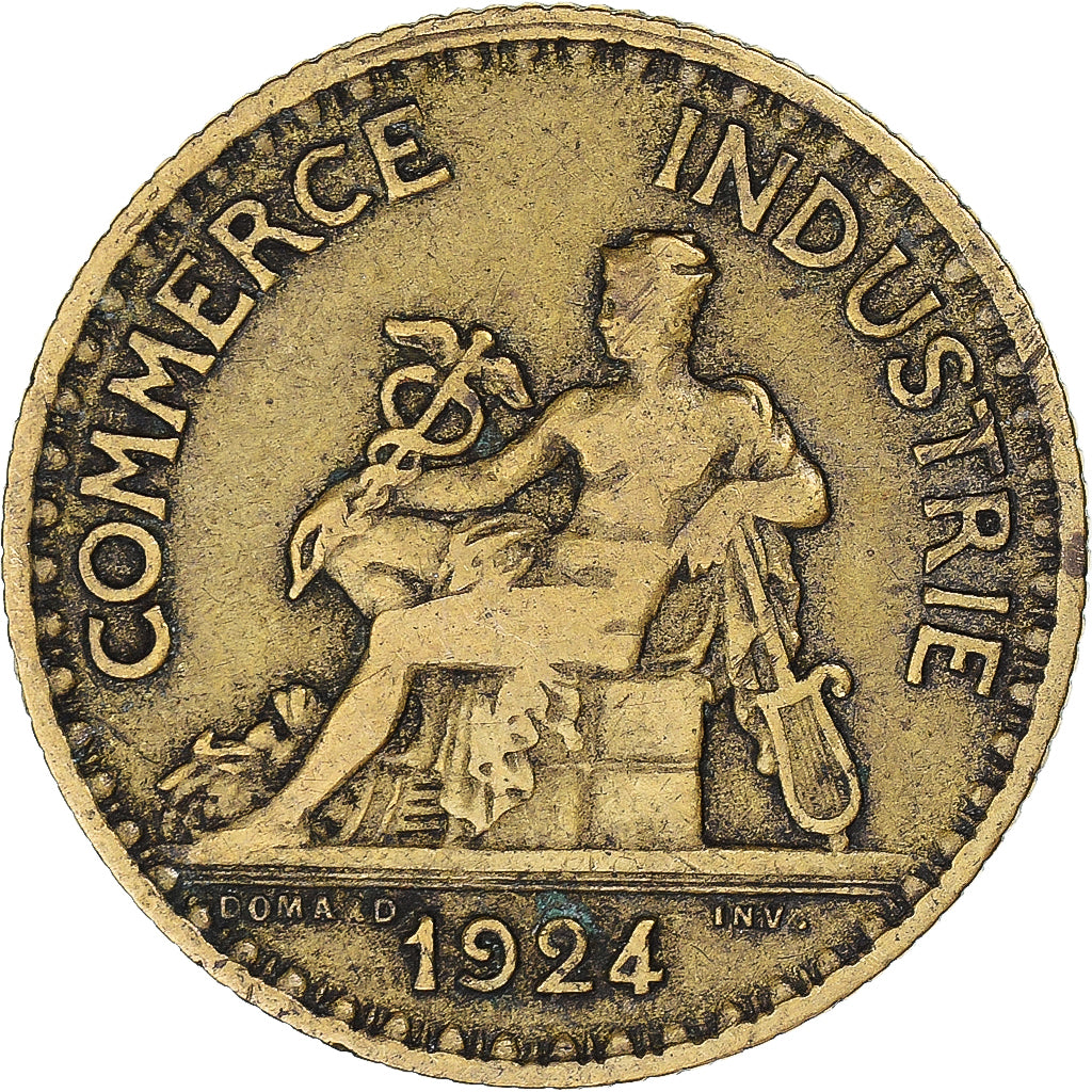 Munten, Frankrijk, Franc, 1924