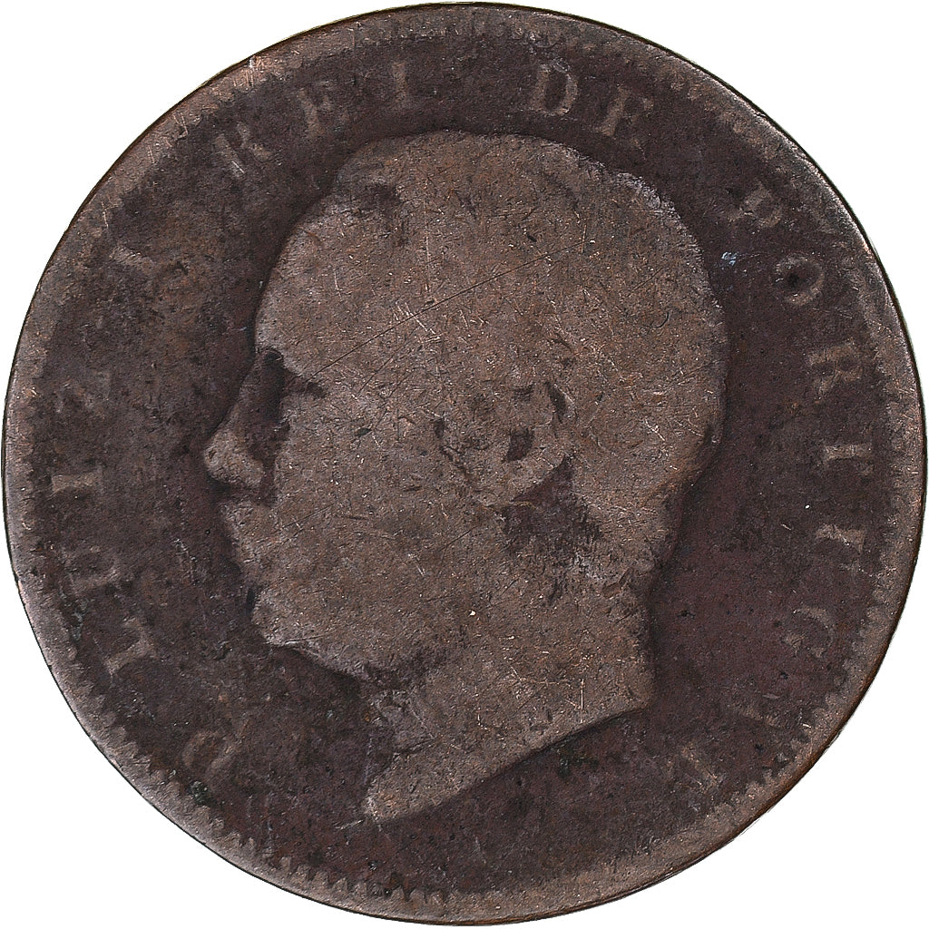 Moneda, Portugal, 10 Reis, 1883