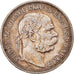Coin, Hungary, Franz Joseph I, 5 Korona, 1908, Kormoczbanya, EF(40-45), Silver