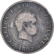 Coin, Portugal, 20 Reis, 1892