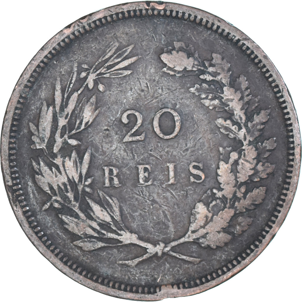Coin, Portugal, 20 Reis, 1892