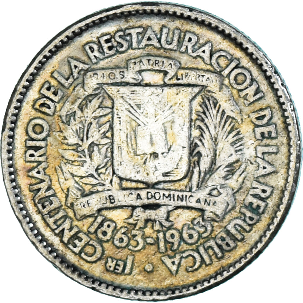 Moneta, DOMINICA, 10 Centavos, 1963
