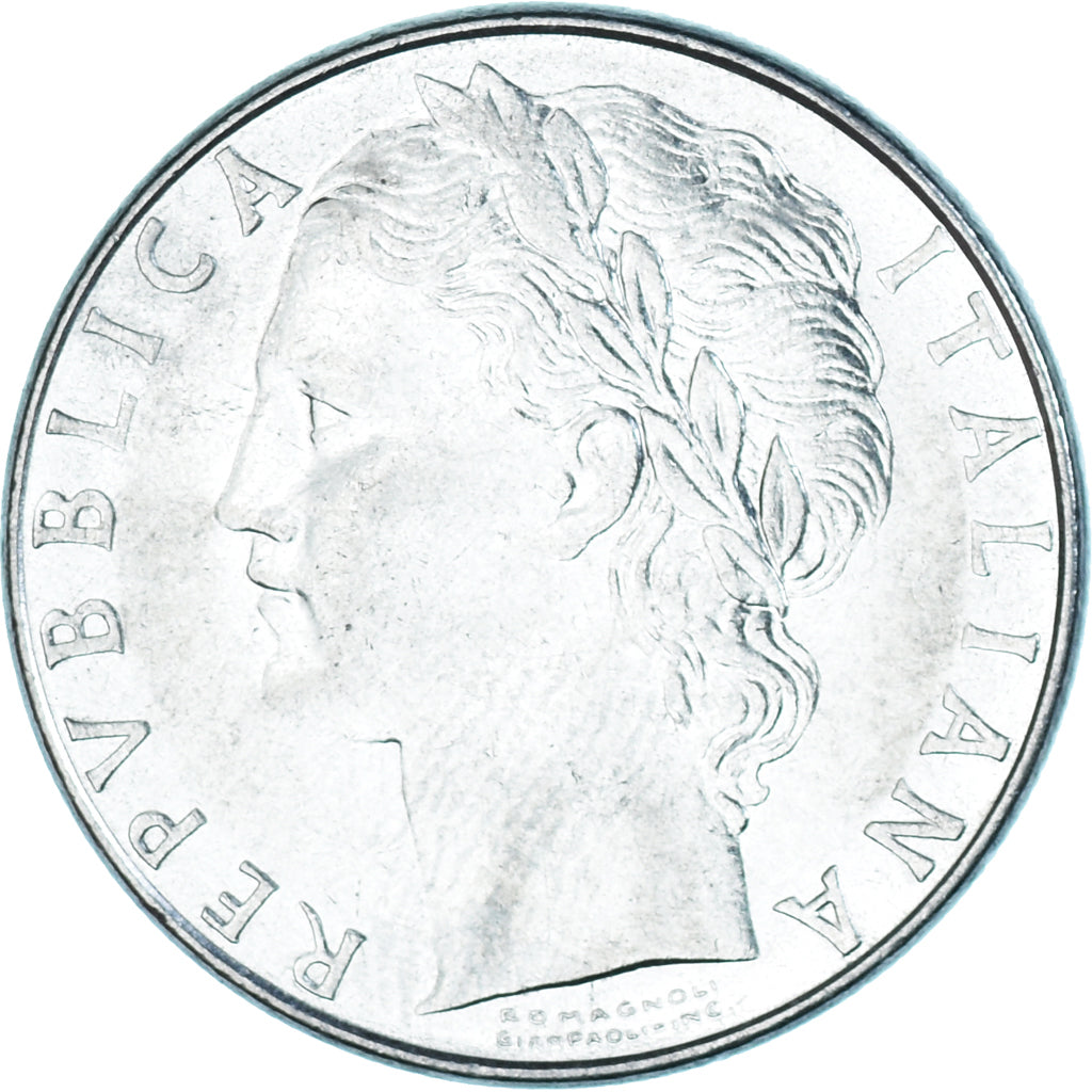Moneda, Italia, 100 Lire, 1987