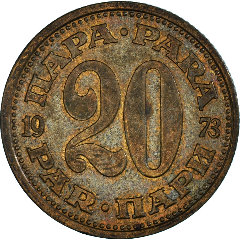 Coin, Yugoslavia, 20 Para, 1973