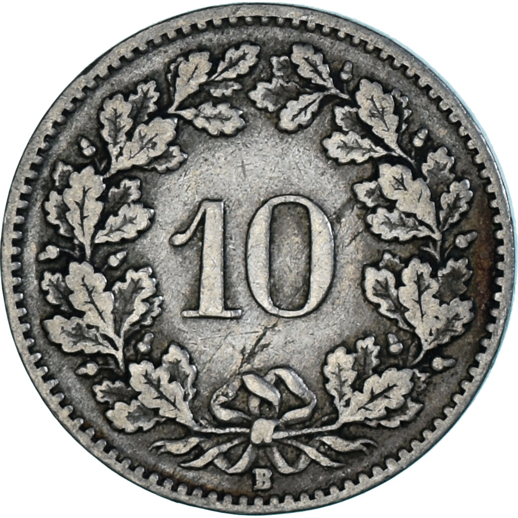 Münze, Schweiz, 10 Rappen, 1920