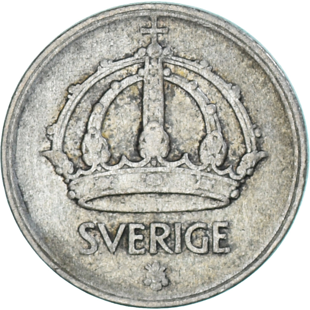 Moneta, Svezia, 25 Öre, 1945