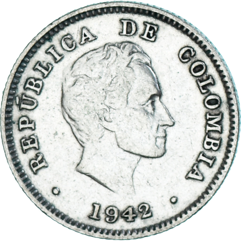 Moneda, Colombia, 10 Centavos, 1942