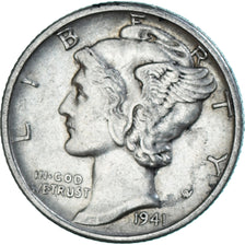 Coin, United States, Dime, 1941